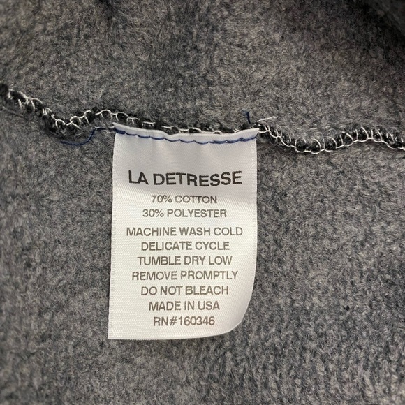 REVOLVE La Detresse Half/Half Colorblock Sweatshirt - NWT - Picture 9 of 9